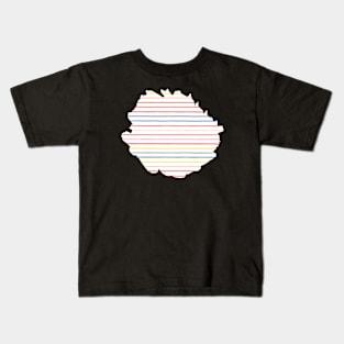 Marker Summer Stripes Kids T-Shirt